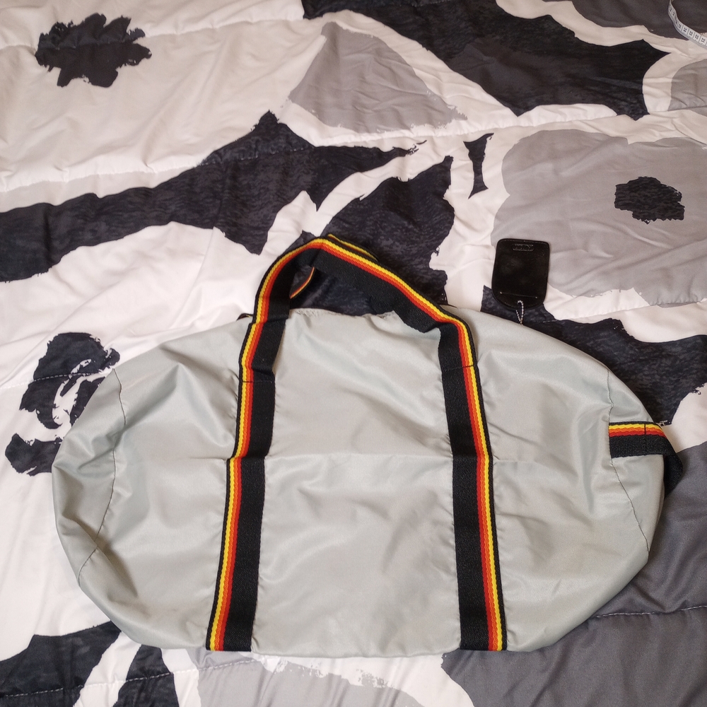 Vintage Gray Duffel Bag